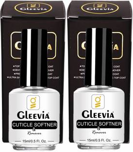 Gleevia Cuticle Softener & Remover Liquid Professional Manicure & Pedicure Cuticle Care Clear