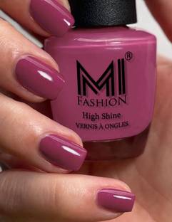 MI FASHION Mauve Brown Nail Polish Infuse Style in Unique Mauve Long Lasting Nail Polish Mauve