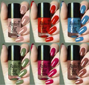 Fashion Bar Everyday Glam Regular Gel Nail Polish Combo Set Y423 Multicolor