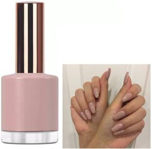 CATERINACHIARA Shine PigShine & Breathable Nail Polish, Quick Dry nude peach NUDE PEACH