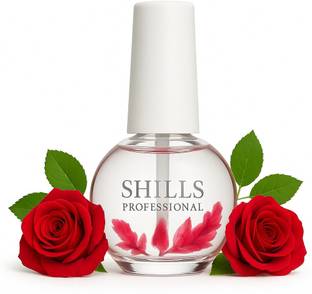 Shills Professional Rose Dried Flowers Softener Nutritional Cuticle Oil Transparent