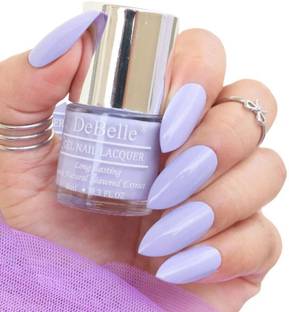 DeBelle Gel Nail Lacquer Purple Nail Polish - 8 ml Blueberry Bliss