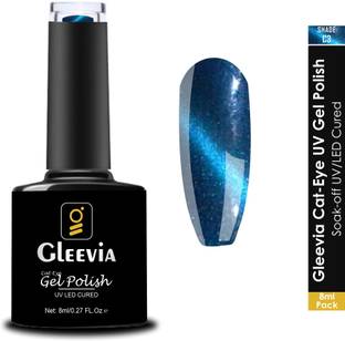 Gleevia Cat-Eye UV Gel Polish| Magnetic Gel Polish for Professionals 8ml Brush Cap C3 Shade Code: C3