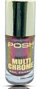 Posh Multichrome Nail Enamel - Nail Polish Multichrome, 614 - Avocado Pink Avocado Pink