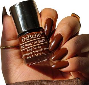 DeBelle Gel Nail Lacquer Cocoa Harvest (Dark Brown)