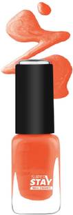 Arcanuy New High Pigmented & Long Wear Professional orange Nail Polish orange