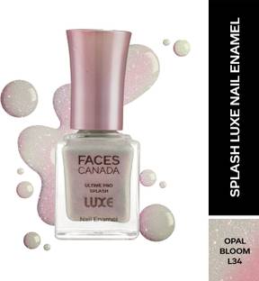 FACES CANADA Ultime Pro Splash Luxe Nail Enamel | Glossy Finish | Quick Drying Opal Bloom (L34)