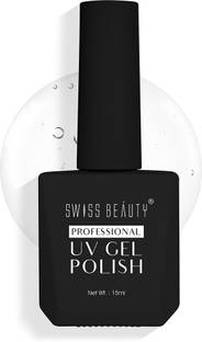 SWISS BEAUTY Professional UV Gel Nail Polish, Top Coat Transparent