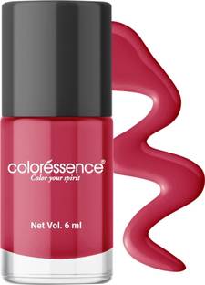 COLORESSENCE Cute Coats Long Lasting Nail Paint|Toxin Free|Fuchsia Flame Fuchsia Flame