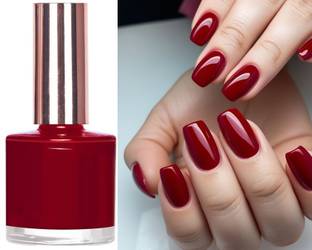 GABBU Super Stay Nail Enamel nail paint Cherry Red1 Cherry Red