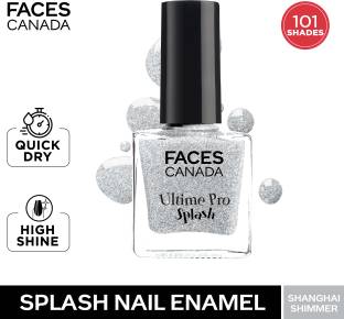 FACES CANADA Ultime Pro Splash Nail Enamel | Glossy | Quick Drying | Long Lasting | 8ml, Shanghai Shimmer 23