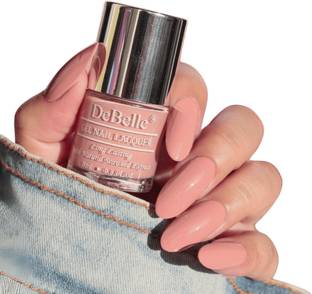 DeBelle Gel Nail Lacquer Pink Mauve Nail Polish -8ml Rose Aurelia