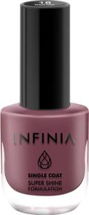 INFINIA Wheat Penny - 018 Single Coat Nail Polish with Ultra High Gloss & Waterproof Wheat Penny - 018