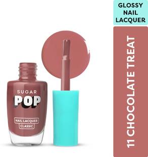 SUGAR POP Nail Lacquer 11 Chocolate Treat | High Shine | Chip Resistant | Quick Drying 11 Chocolate Treat