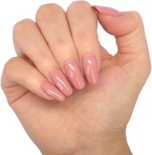 EVERERIN Quick Drying Glossy Finish Long Lasting nail paint Light pink