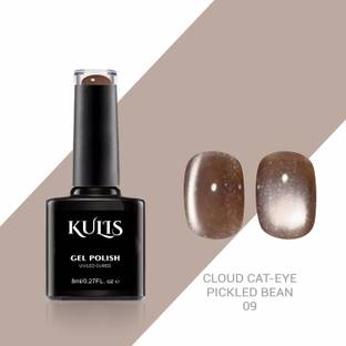 kulis Cloud Cateye UV LED Nail Gel Polish - Magnetic Cat Eye Effect (PICKLED BEAN 8ml) PICKLED BEAN