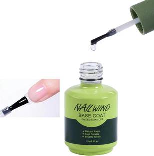 NAILWIND Base Coat 7.5ml for Gel Nail Polish Soak Off Upgraded Formula Long-Lasting DIY Home and Nail Salon Quick Drying, Long Lasting,