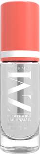 ZM Zayn & Myza Breathable Nail Enamel Glossy Finish & Water Permeable Top Glaze