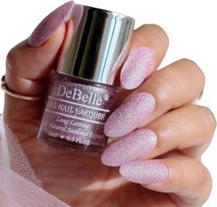 DeBelle Gel Nail Lacquer (Lavender with Holo Glitter ; Sugar Finish) Ophelia