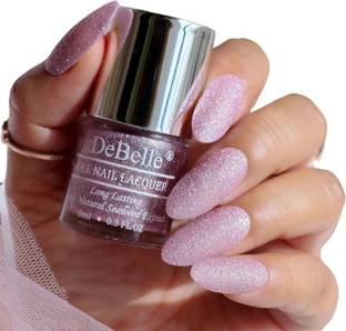 DeBelle Gel Nail Lacquer (Lavender with Holo Glitter ; Sugar Finish) Ophelia
