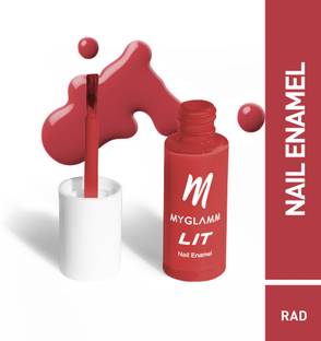 मायग्लाम्म LIT NAIL ENAMEL -RAD राड