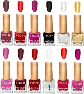 Finger Matte Nail Polish 9 ml Multicolor9.2