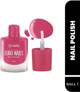 MARS EURO Nail Lacquer | Glossy Gel Finish | Long Lasting | Chip Free | Quick Drying Shade-19