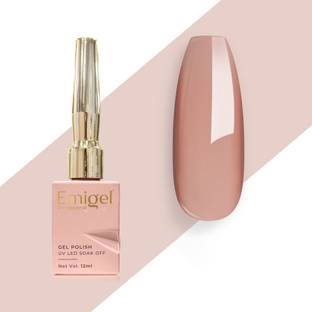 Emigel Professional UV Gel Nail Polish Pink E003| Cured With UV LED Lamp, Super Glossy Finish, 12ml Pink