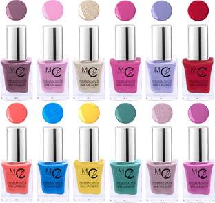 Million Colors Combo Non Toxic Long-Lasting Quick Drying Matte Finish Nail Paint Multicolor 6
