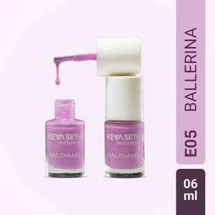 KEYA SETH AROMATHERAPY Ballerina Long Wear Nail Enamel Enriched with Vitamin E & oil 6ml Ballerina