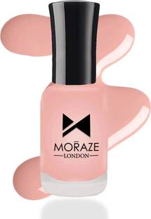 MORAZE Paint Your Own Rainbow Nude Nail Polish | Long Lasting Nail Polish | Chip Resistant Properties | Nail Lacquer | Nail Paint | Nail Enamel | for Girls | 8 ML | Shade- Rose Nude The Rose Nude