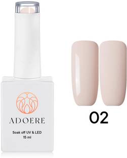 Adoere Gel Nail Polish | Soak off UV Led Gel Polish for Nail Art | Shade - 2