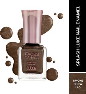 FACES CANADA Ultime Pro Splash Luxe Nail Enamel | Glossy Finish | Quick Drying Smokeshow (L40)