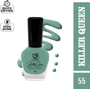 MATTLOOK Nail Polish, Killer Queen, Nail Enemel, Quick Dry, Longer Stay, Shade-55 (12ml) Shade-55