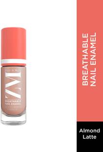 ZM Zayn & Myza Breathable Nail Enamel Glossy Finish & Water Permeable Almond Latte