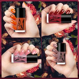 A1Fashion Quick Dry Long Lasting Nail Polish Combo Offer Set of Multicolor