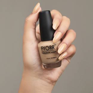 FYORR 15ML Quick Dry Long Lasting Smooth Finish Nail Polish (Pale Nude)