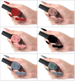 VUTO Chip Free Nail Polish | Glossy Finish | Rich Pigmentation | Quick Drying Formula Multicolor 12