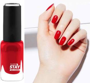 Arcanuy New High Pigmented & Long Wear Professional RED Nail Polish MINT RED