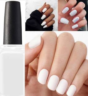 GFSU - GO FOR SOMETHING UNIQUE Professional Matte Finish White Nail Polish white