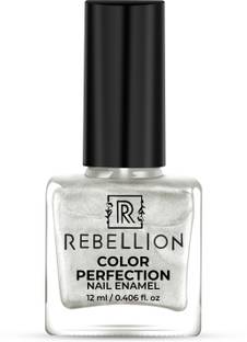 Rebellion Color Perfection Nail Enamel - 12ml | Pearl White - White Treasure PR02 White Treasure