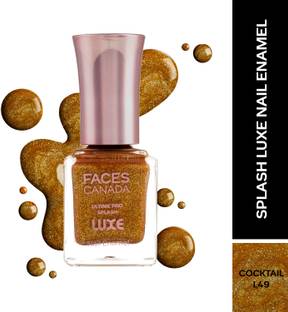FACES CANADA Ultime Pro Splash Luxe Nail Enamel | Glossy Finish | Quick Drying Cocktail (L49)