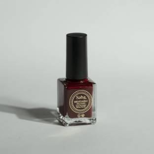 Saba Breathable Nail Polish (12ml) Mahogany Red