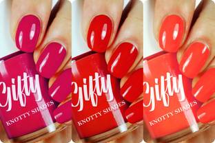 GIFTY No Toxin Nail Lacquer Spoiled diva bossy red rocking red