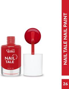 Glam21 Nail Tale Multicolor, Quick Dry & Chip Resistant Nailpaint | Long-stay Red-04