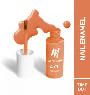 MyGlamm LIT NAIL ENAMEL -TIME OUT Time Out