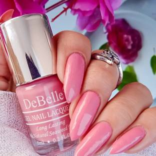 DeBelle Gel Nail Lacquer Plush Paula (Suede Mauve), 6ml