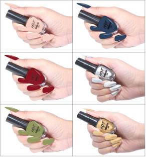 HOOT Chip Free Nail Polish | Glossy Finish | Rich Pigmentation | Quick Drying Formula Multicolor-3