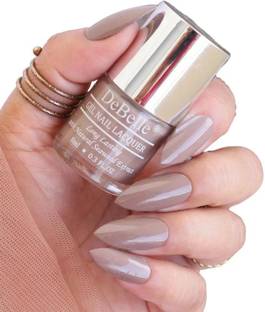DeBelle Gel Nail Lacquer Light Brown -Nail polish 8ml Coco Bean