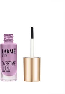 Lakmé 9to5 Primer + Gloss Nail Colour, Lavender Breeze Lavender Breeze
